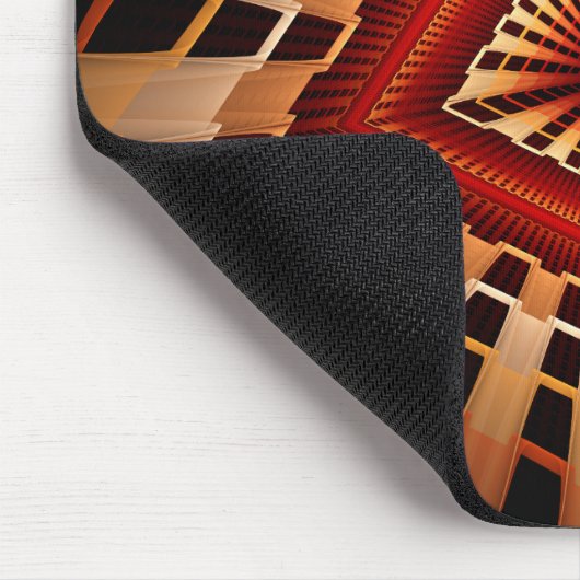 3D Fantasy Network Modern Fractal Graphic Design Muismat (Hoek)