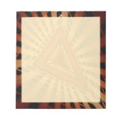 3D Fantasy Network Modern Fractal Graphic Design Notitieblok (Voorkant)