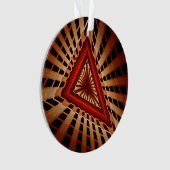 3D Fantasy Network Modern Fractal Graphic Design Ornament (voorkant)