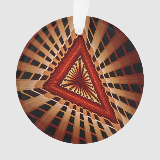 3D Fantasy Network Modern Fractal Graphic Design Ornament (voorkant)