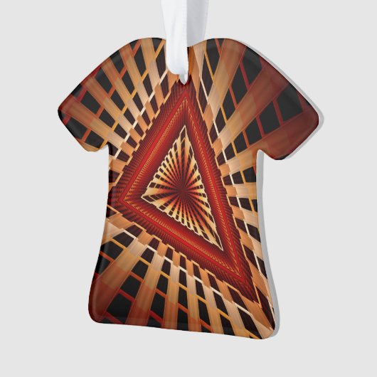 3D Fantasy Network Modern Fractal Graphic Design Ornament (voorkant)