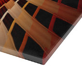 3D Fantasy Network Modern Fractal Graphic Design Snijplank (Hoek)