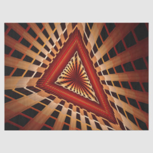 3D Fantasy Network Modern Fractal Graphic Design Tissuepapier