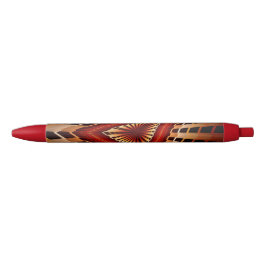 3D Fantasy Network Modern Fractal Graphic Design Zwarte Inkt Pen