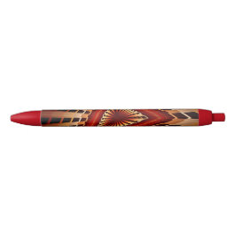 3D Fantasy Network Modern Fractal Graphic Design Zwarte Inkt Pen