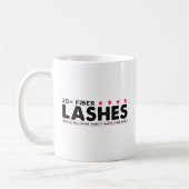 3d + Fiber Lashes Coffee-Mok Koffiemok (Links)