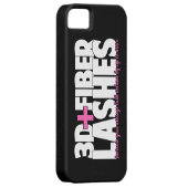3D + Fibre Lashes Case-Mate iPhone Case (Back/Rechts)