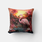 3D flamingo cushion Kussen (Voorkant)