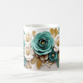 3D Floral Mug Koffiemok (Center)