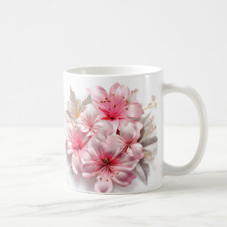 3D Floral Mug Koffiemok