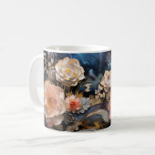 3D Floral Mug Koffiemok (Voorkant links)