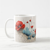 3D Floral Mug Koffiemok (Links)