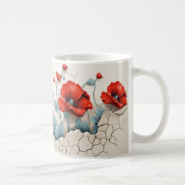 3D Floral Mug Koffiemok