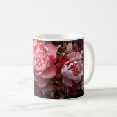 3D Floral Mug Koffiemok (Voorkant rechts)