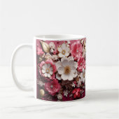 3D Floral Mug Koffiemok (Links)
