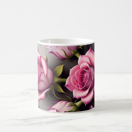 3D Floral Mug Koffiemok (Center)