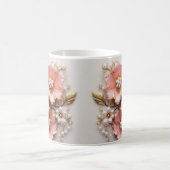 3D Floral Mug Koffiemok (Center)