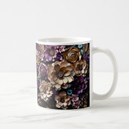 3D Floral Mug Koffiemok