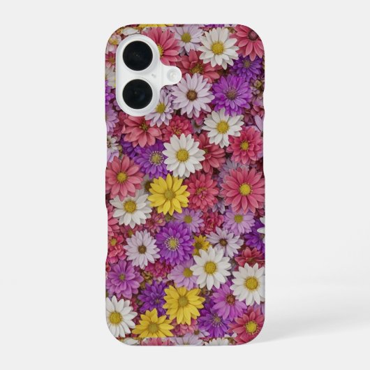 3D Floral Wall Phone Case iPhone 16 Hoesje (Achterkant)