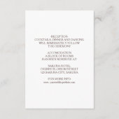 3D Floral Wreath Details Informatiekaartje (Achterkant)