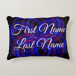 3D Flower Petal Geometric Accent Parody Pillow Kussen