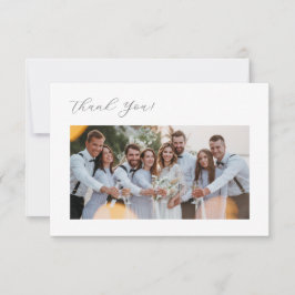 3D Flowers Stylized Lily Thank You Card Bedankkaart