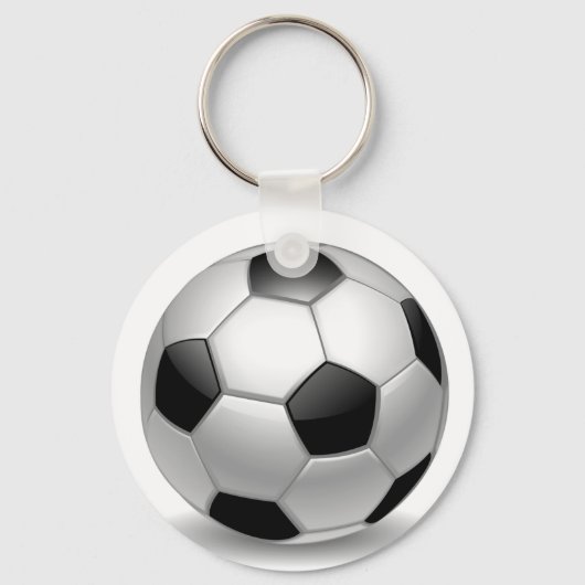 3D Football Voetbal Sleutelhanger (Voorkant)