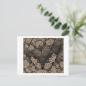 3D Fractal afbeelding briefkaart (Staand voorkant)