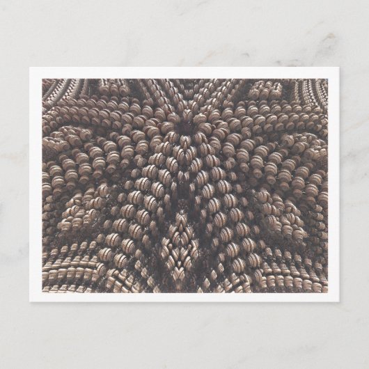 3D Fractal afbeelding briefkaart (Voorkant)