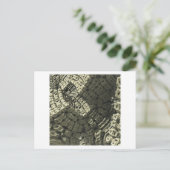 3D Fractal afbeelding briefkaart (Staand voorkant)