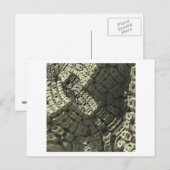 3D Fractal afbeelding briefkaart (Voorkant / Achterkant)