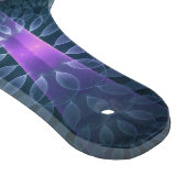 3D Fractal Art Pattern Turquoise Paars Pink Snijplank (Hoek)