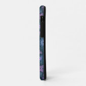 3D Fractal Kunstpatroon Turquoise Paars Roze Case-Mate iPhone Case (Achterkant/links)