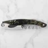 3D Fractal Mineral Geek Monogram Kurkentrekker (Voorkant)