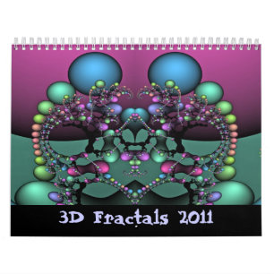 3D Fractals 2011 Kalender
