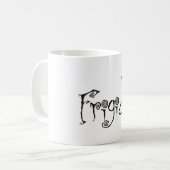 3D Freaky Bonga Doll Girl - Frigid Koffiemok (Voorkant links)