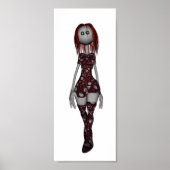 3D Freaky Bonga Doll - Redhead Poster (Voorkant)