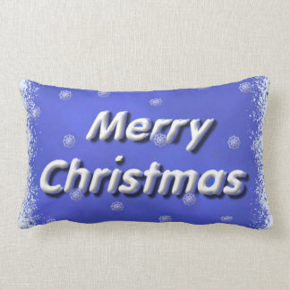 3D Frosty Merry kerst Kussen