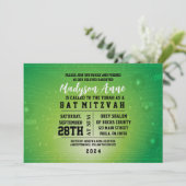 3D GAMER GAMING DIGITAL Bat Mitzvah Uitnodiging (Staand voorkant)