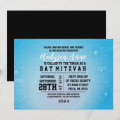 3D GAMER GAMING DIGITAL Bat Mitzvah Uitnodiging (Voorkant / Achterkant)