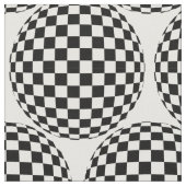 3D-geblokte bol Stof (Close Up)