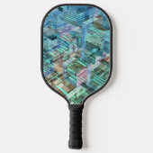 3D-gegevensblokken Pickleball Paddle (Achterkant)