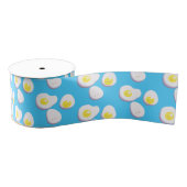 3D gekookte en gefrituurde eieren Grosgrain Lint (Spoel)