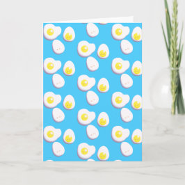 3D gekookte en gefrituurde eieren Kaart