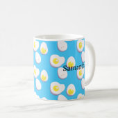 3D gekookte en gefrituurde eieren Koffiemok (Voorkant rechts)