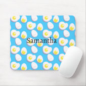 3D gekookte en gefrituurde eieren Muismat (Met muis)