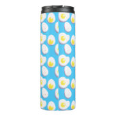 3D gekookte en gefrituurde eieren Thermosbeker (Achterkant)