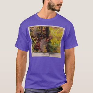 3D Geologische kaart van Colorado T-shirt