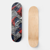 3D Geometrisch Abstract Skateboard (Voorkant)