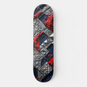 3D Geometrisch Abstract Skateboard (Voorkant)